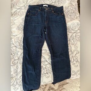 LOFT Women's Dark Blue Jeans